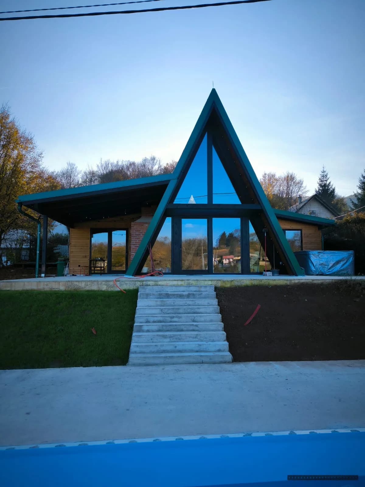 A-frame kuća u Gorskom kotaru